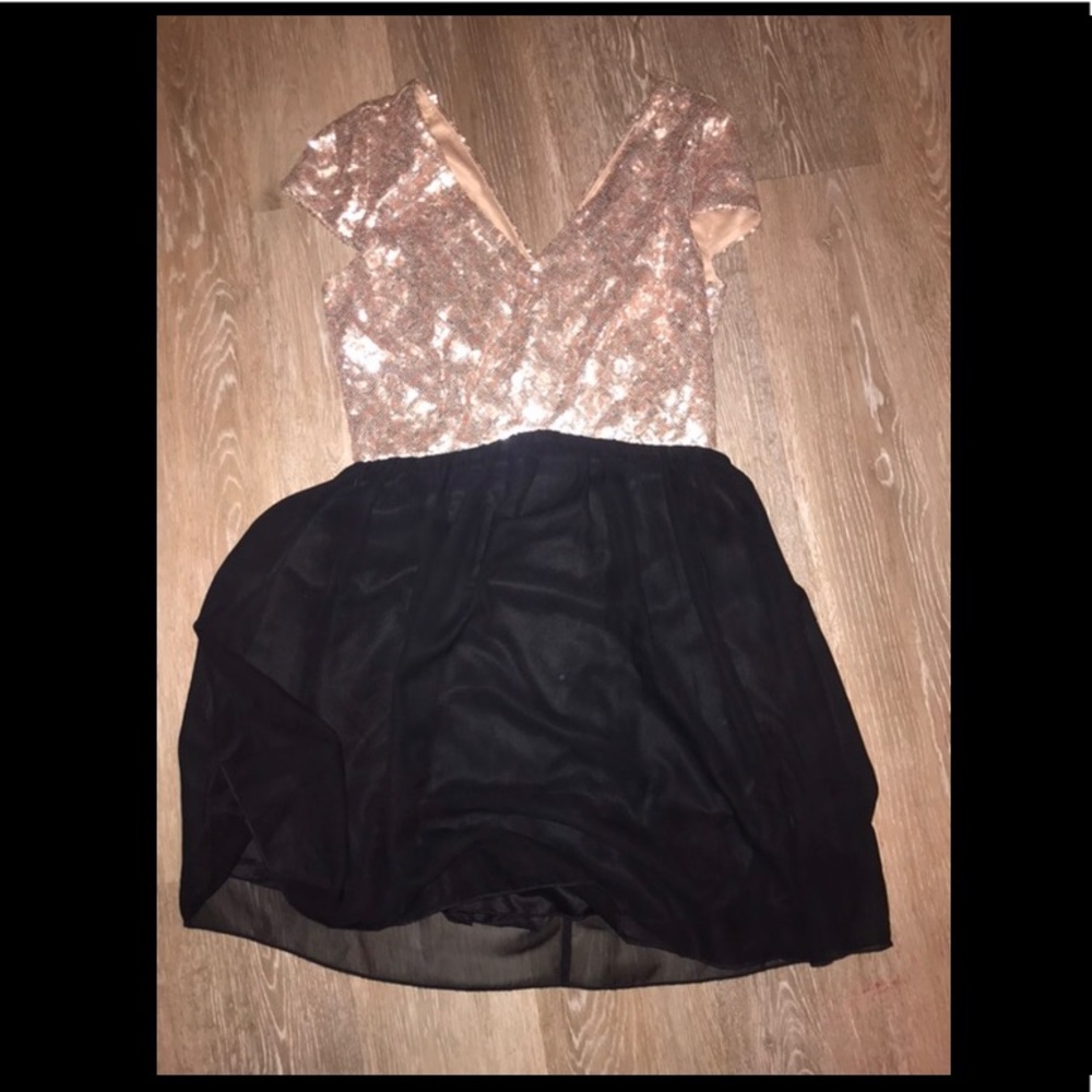 Sequined top dress
